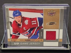 2009-10 Upper Deck UD Game Jersey #GJ-SK Saku Koivu Anaheim Ducks